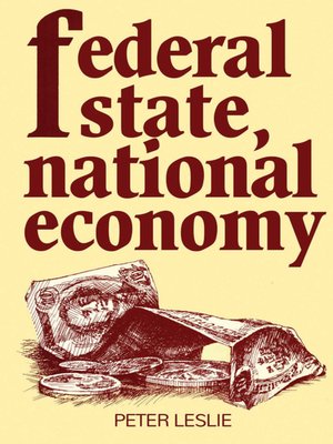 cover image of Federal State, National Economy
